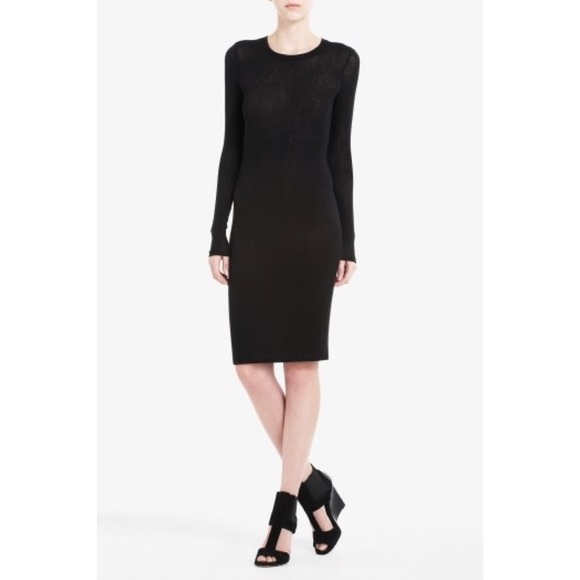 BCBGMaxAzria Zaria Long Sleeve Jersey Dress