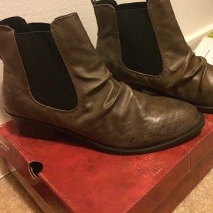 Brown Ankle Booties