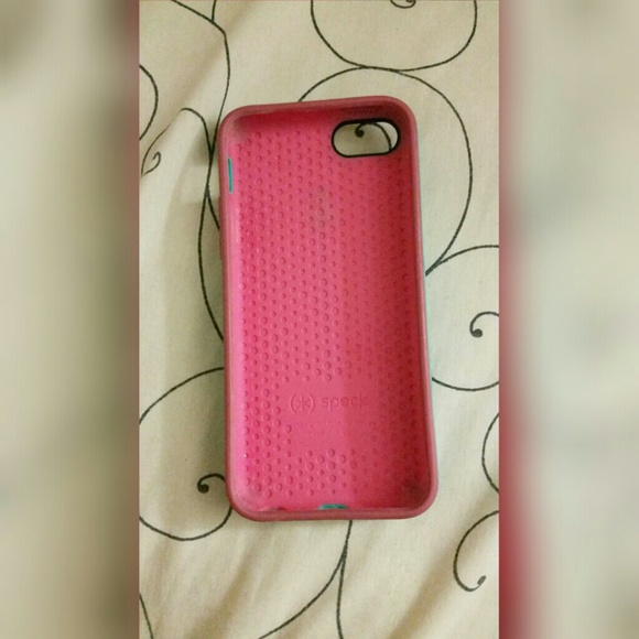 Pink & Aqua iPhone 5c case