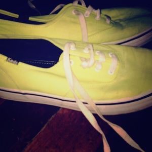 Keds , Neon Green. $15.       Size 10