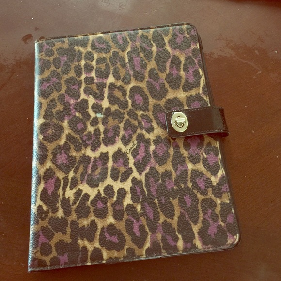 Coach IPad case . It's iPad of first generation