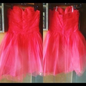 Sz 7/8 red dress wore once $50