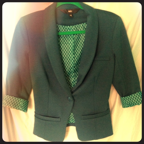 Mossimo Forest Green Blazer