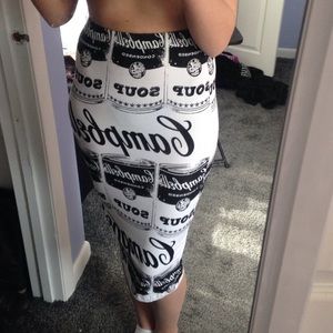 Campbell's Soup Pencil Skirt