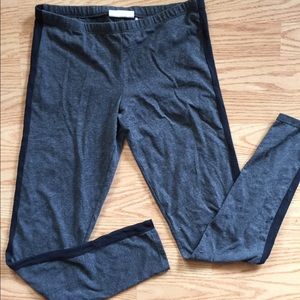 *FINAL SALE* Black and charcoal leggings