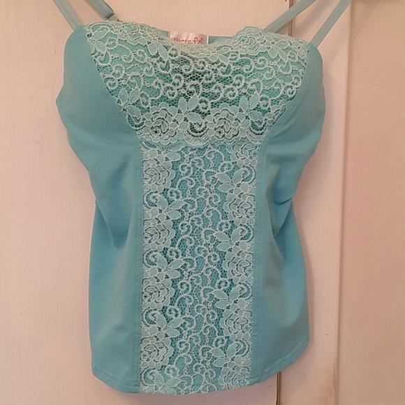 shape fx Tops - Shape fx Cami Tiffany Blue Medium