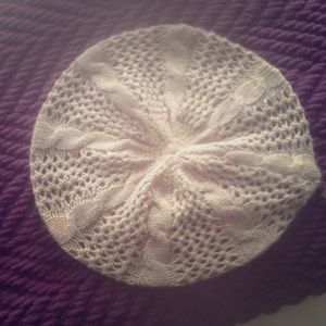 Cable Knit Beret