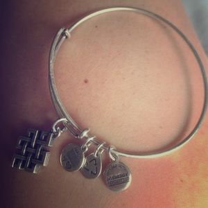 Alex and Ani (+) energy bracelet