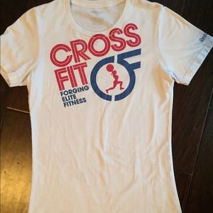 Reebok crossfit women's vintage tee