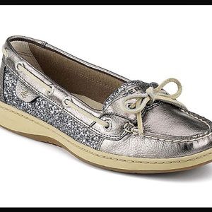 Sperry Sparkle Angelfish Slip Ons ✨🌟