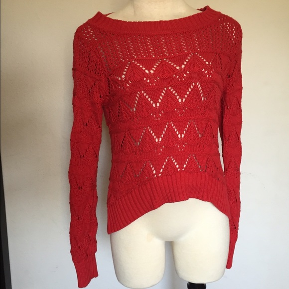💥sold💥Great red sweater
