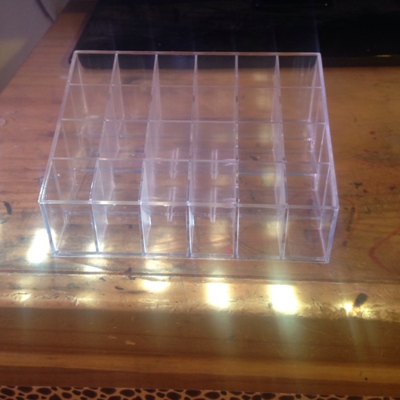 Lipstick acrylic organizer