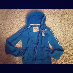 Hollister Zip Up Sweatshirt