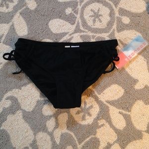 BRAND NEW black bikini bottoms