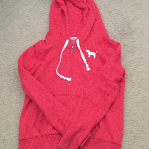 Pink Victoria Secret Full Zip Jacket