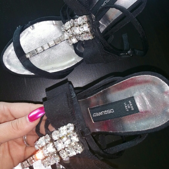 Dsquared bow and dazzled heels (PRISTINE) - Picture 2 of 4