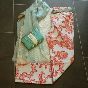 J. McLaughlin Paisley Pants
