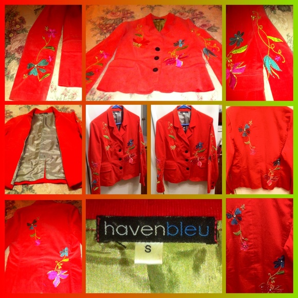 Final Sale!! Stunning Haven Bleu Jacket
