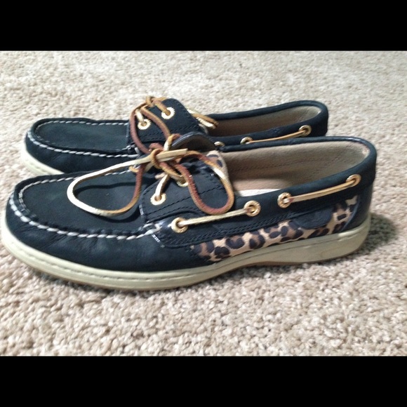Cheetah Print Sperrys