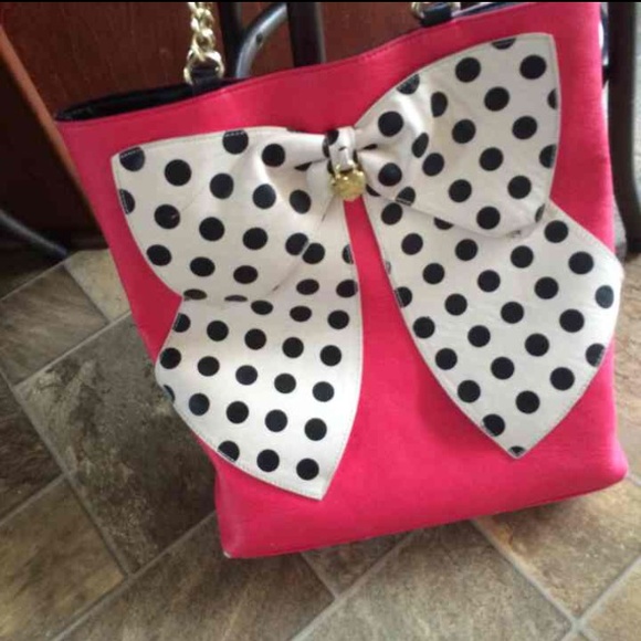 Betsey Johnson Bags Betsey Johnson Bow Bag Poshmark