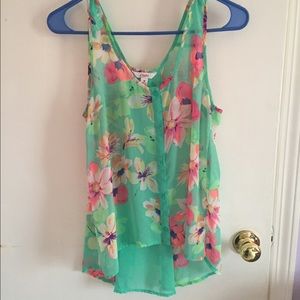 Candie's Floral Tank