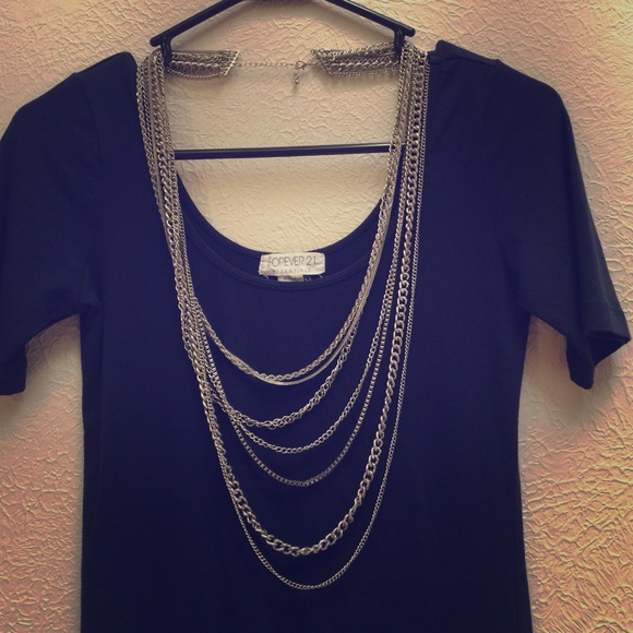 SOLD. Brand new multi-strand necklace.