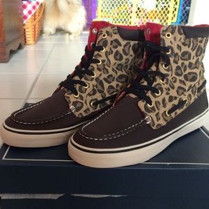 Sperry Animal Print Shoes