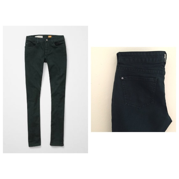 Anthropologie Pilcro Stet Colored Denim - Moss
