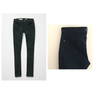 Anthropologie Pilcro Stet Colored Denim - Moss