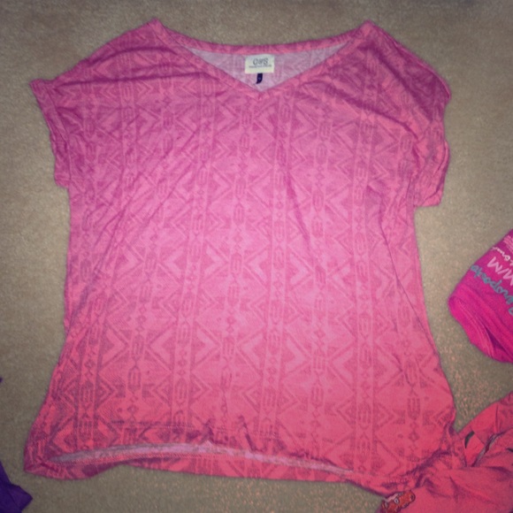 Check and strip shirt