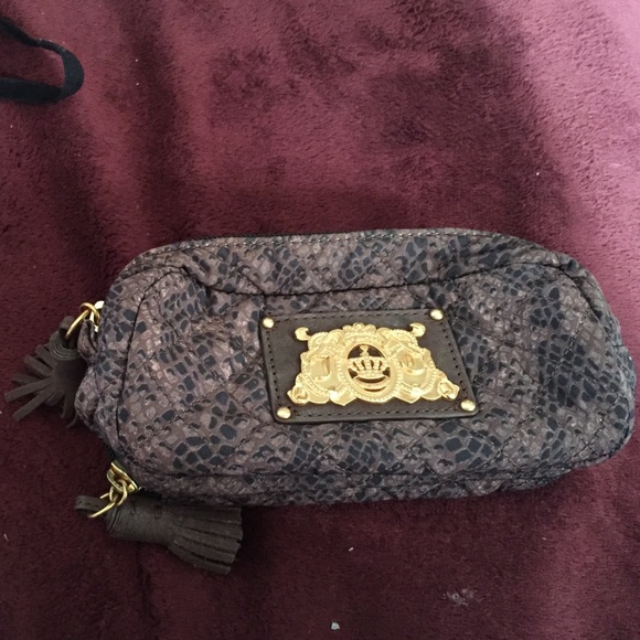 Juicy couture makeup bag