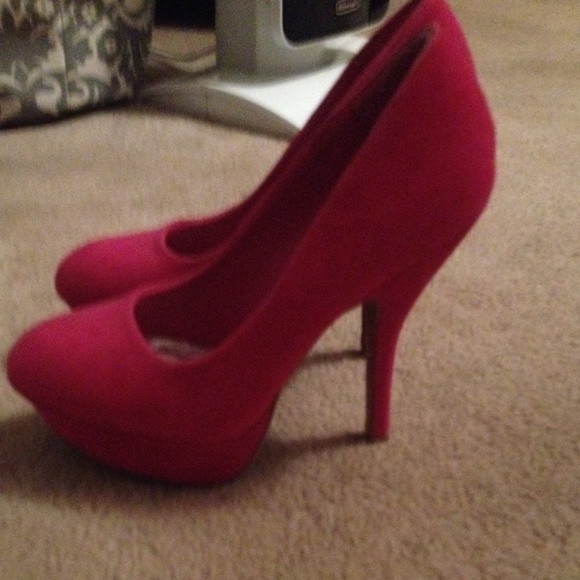 Pink heels