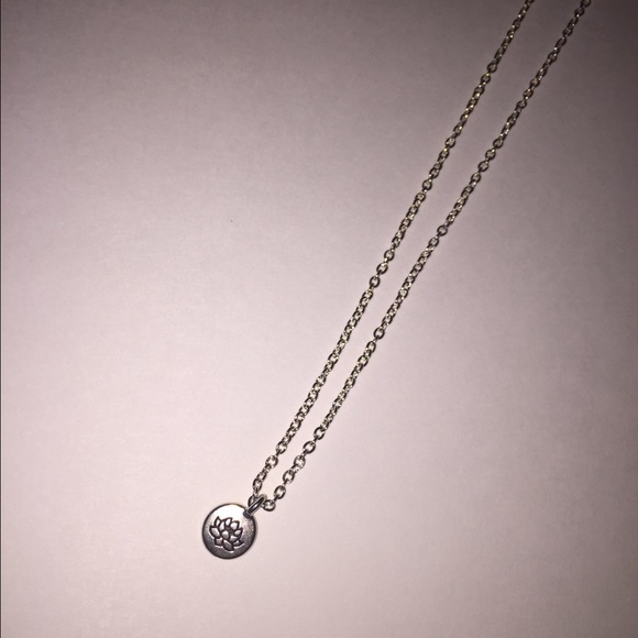 Lotus flower necklace