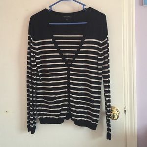Banana Republic Striped Cardigan