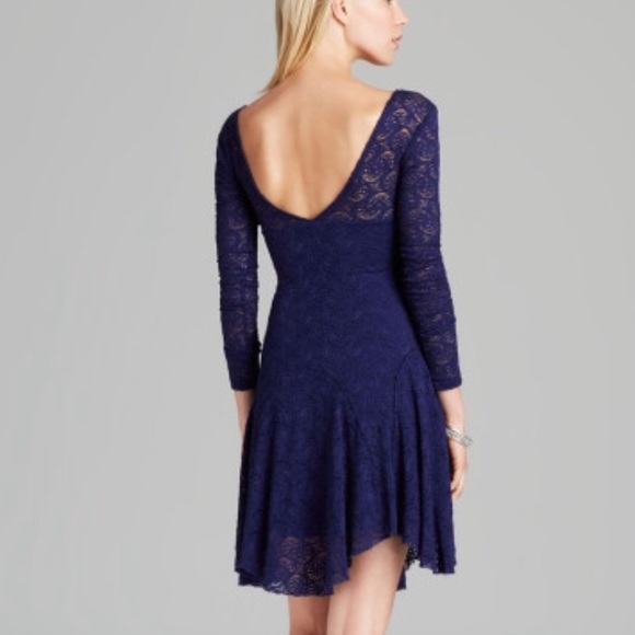 💜bundled Free People lace blue dress - Picture 3 of 3