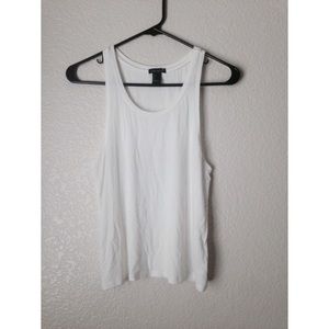 White muscle tank!