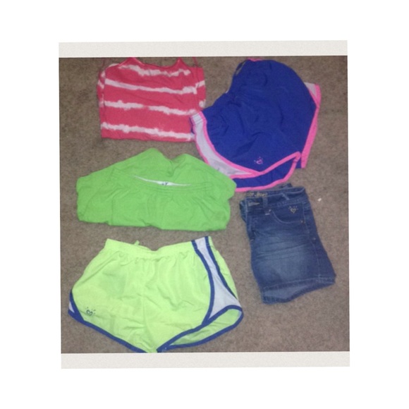 Shorts and tank bundle.