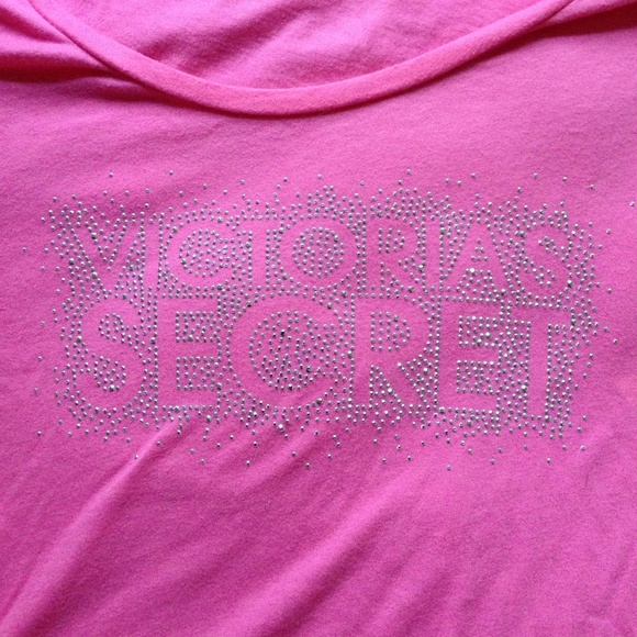 Pink Victoria's Secret Long Sleeved Nightie Tee!