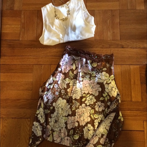 Floral skirt