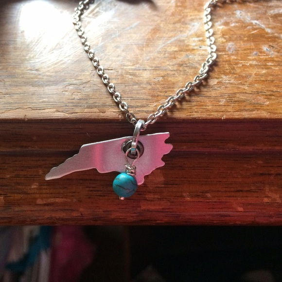 North Carolina necklace turquoise gemstone