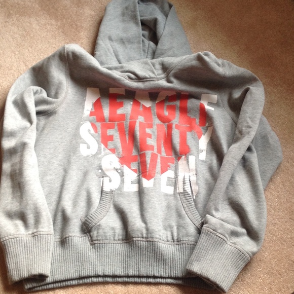 American Eagle Distress Sweater