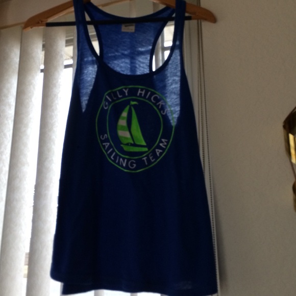 blue gilly hicks tank top