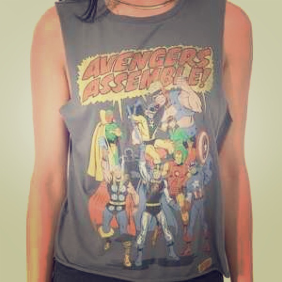 Forever 21 avengers tank