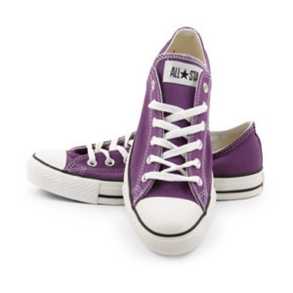 Converse Shoes - Purple converse