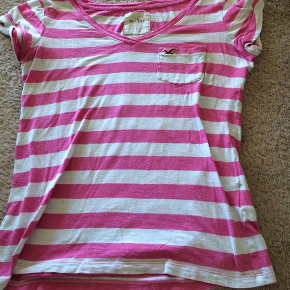 a pink and white soft lightweight shirt