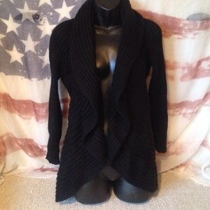 Alpaca Sweater in Black