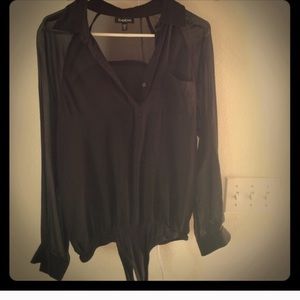 BEBE chiffon body suit ❤️