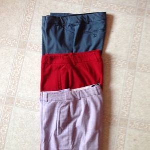 Set of 3 dress pants by Victoria Secret.