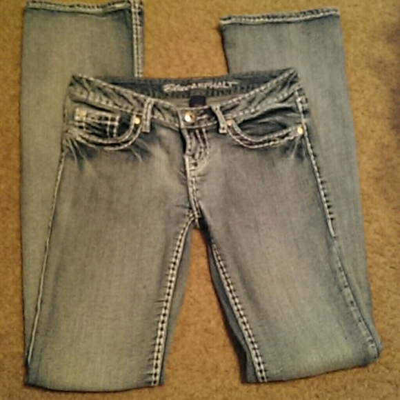 Blue Asphalt light jeans long length