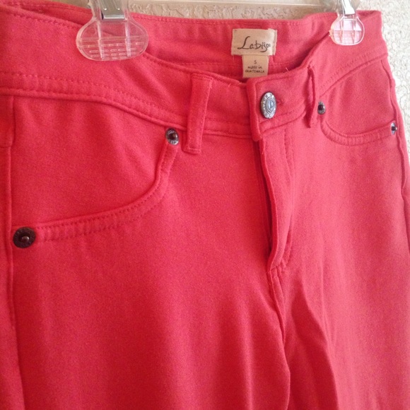 Coral Jeggings - Picture 2 of 3